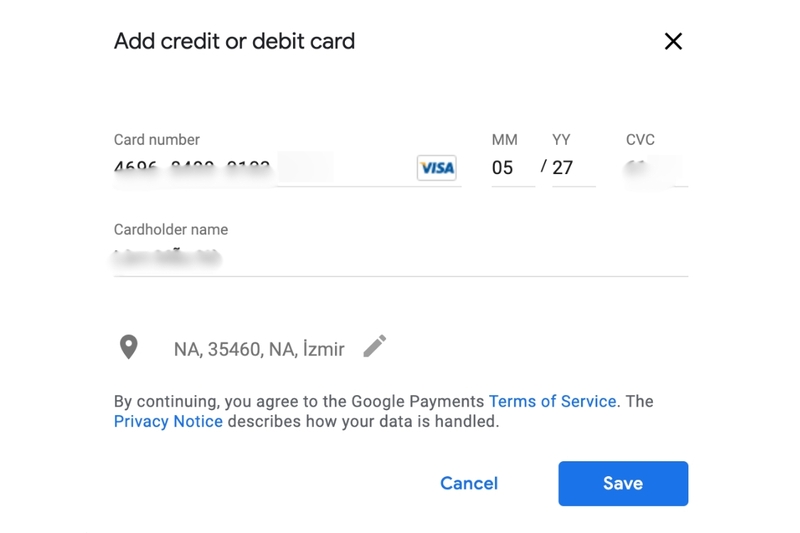 Nhận Google One Free