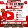 Mua Youtube Premium 12 tháng