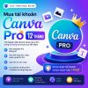 Mua tài khoản Canva Pro 1 năm