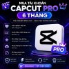 CapCut Pro 6 tháng