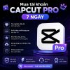 CapCut Pro 7 ngày