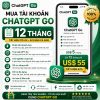 Mua tài khoản ChatGPT Go 12 tháng