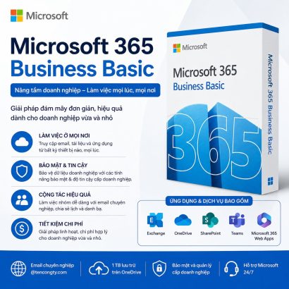 Mua Office 365 Busines Basic