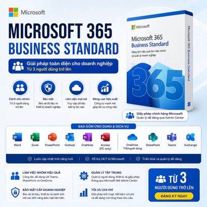 Mua Office 365 Busines Standard