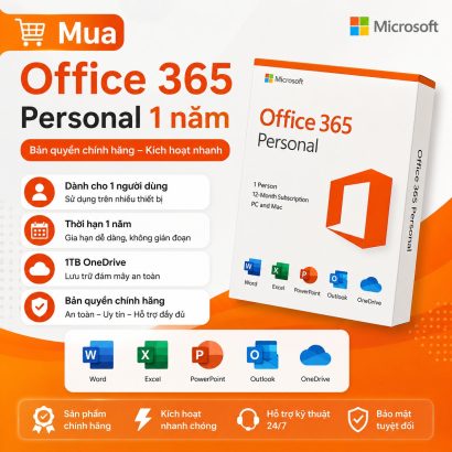 Mua Office 365 Personal