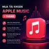 Mua tài khoản Apple Mucsic 1 tháng