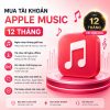 Mua tài khoản Apple Mucsic 12 tháng