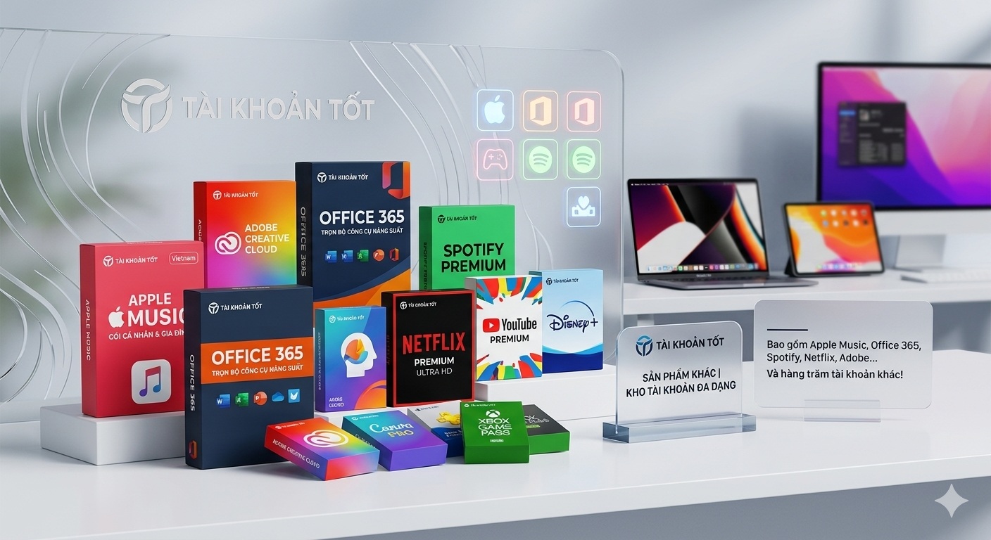 Sản phẩm của Tiệm Tài Khoản