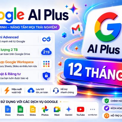 Google AI Plus 12 tháng