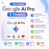 Google AI Pro 1 tháng