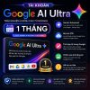 Google AI Ultra 1 tháng
