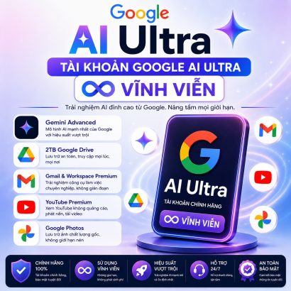 Google AI Ultra vĩnh viễn
