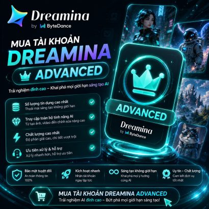 Mua tài khoản Dreamina Advanced