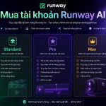 Mua tài khoản Runway AI