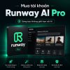 Mua tài khoản Runway AI Pro
