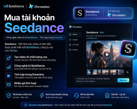 Mua tài khoản Seedance