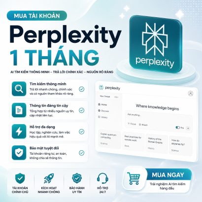 Perplexity Pro 1 tháng