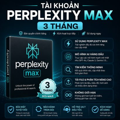 Perplexity Max 3 tháng