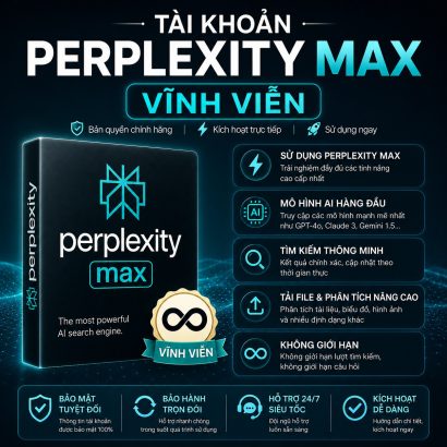 Perplexity Max vĩnh viễn