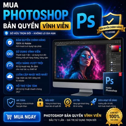 Photoshop vĩnh viễn