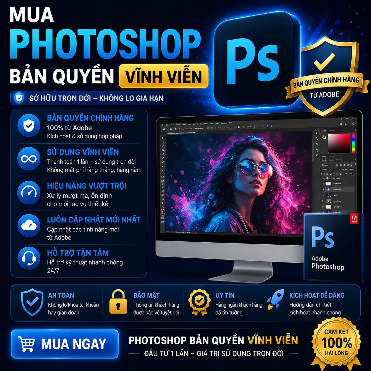 Photoshop vĩnh viễn